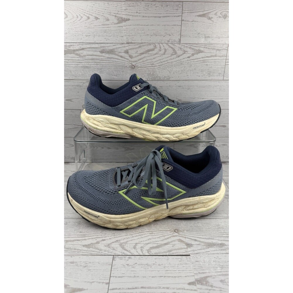 New Balance Fresh Foam X 860v14 W860L14 Gray Blue 9.5B Womens Running Shoes #644